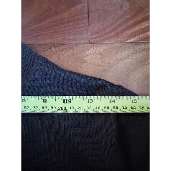 Vtg Crocodile Women’s Argyle Sweater Vest Brown Mock Neck Knit Pullover Preppy - Picture 7 of 9